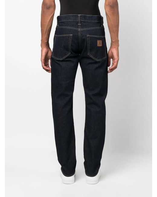 Carhartt Blue Klondike Straight-Leg Jeans for men