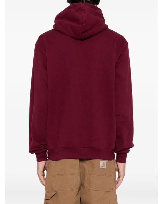 Chocoolate Hoodie Mit Logo-Applikation in Red für Herren