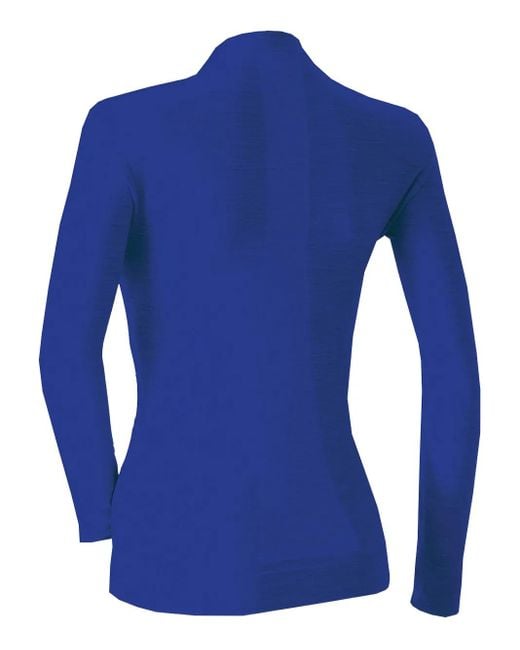 Riday Blue Long-Sleeve Base-Layer Top