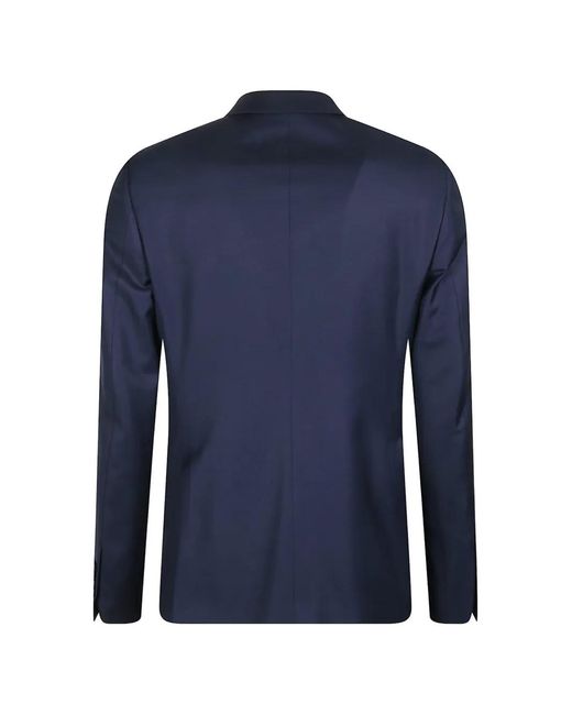 Tagliatore Blue Two-Button Wool Suit for men