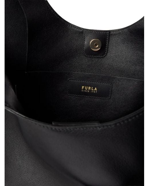 Furla Black Dora M Tote Bag