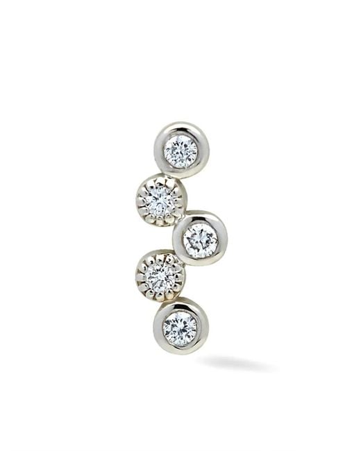 Lark & Berry White 14Kt Constellation Diamond Stud Earring
