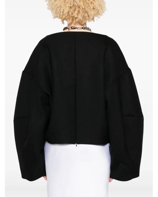 Entire studios ウール トップ Black