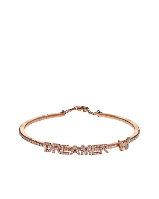 Jewels Aficionado Pink 18Kt Rose Dreamer Diamond Bracelet