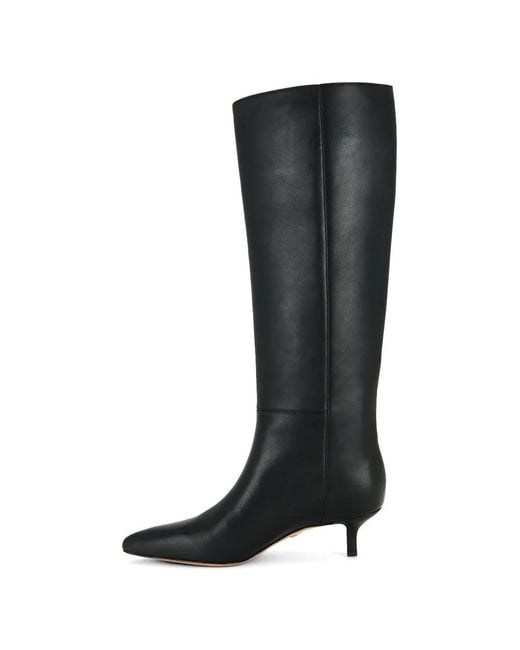 Veronica Beard Black Lisa Pointed Boots