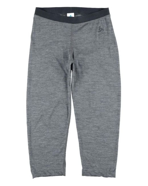 Odlo Gray Viring-Wool Leggings