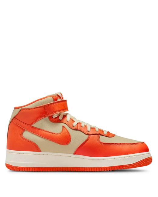 Nike Air Force 1 Mid "team Gold/coconut Milk/safety Orange" スニーカー