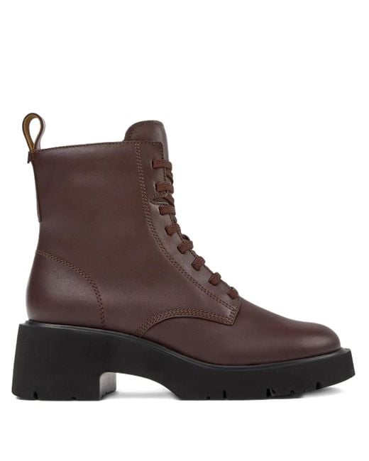 Botas Milah con plataforma de 54 mm Camper de color Brown