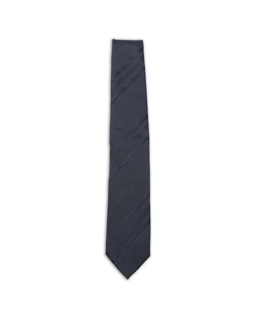 Lardini Blue Diagonal-Stripes Tie for men