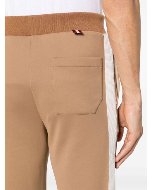 Pantalon de jogging à rayures latérales Bally pour homme en coloris Natural