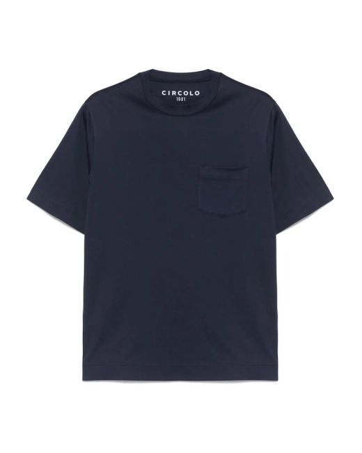 Circolo 1901 Blue Cotton T-Shirt for men