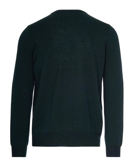 Lacoste Green Logo-Patch Sweater for men