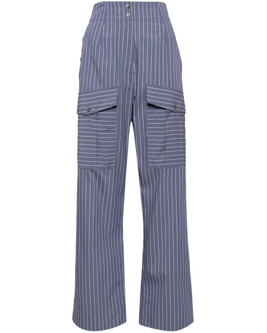 Lee Mathews Heath パンツ Blue