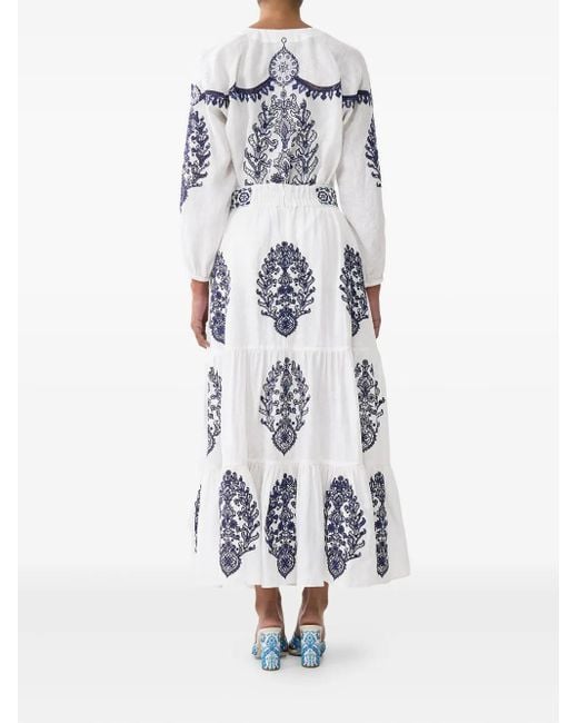 Camilla Isnik Lullaby Blouse Blue
