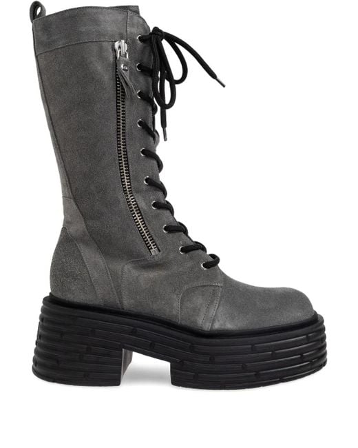Botas con cordones Agl Attilio Giusti Leombruni de color Black