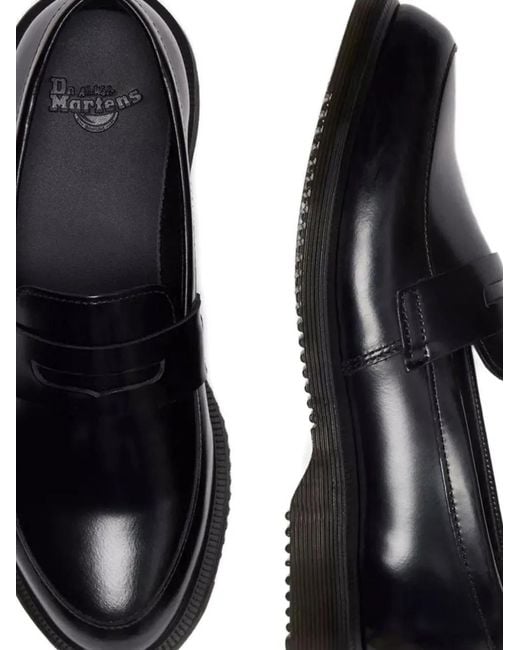 Dr. Martens Penny-Slot Loafers in het Black