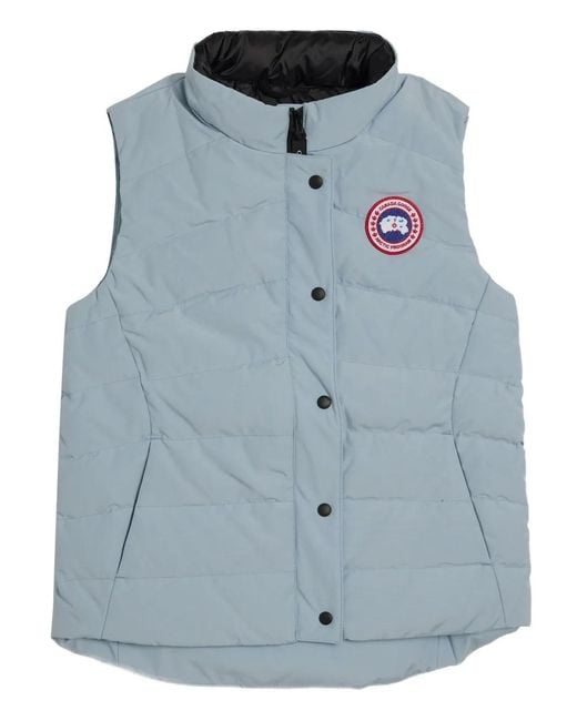 Canada Goose Blue Freestyle Quilted Gilet