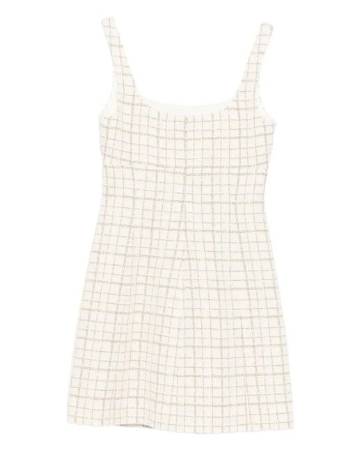 Veronica Beard White Bridgitte Mini Dress