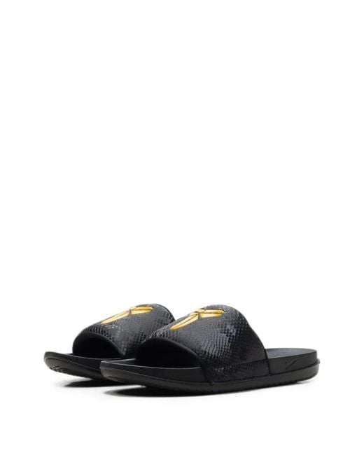 Nike Black X Kobe Bryant Offcourt Slides for men