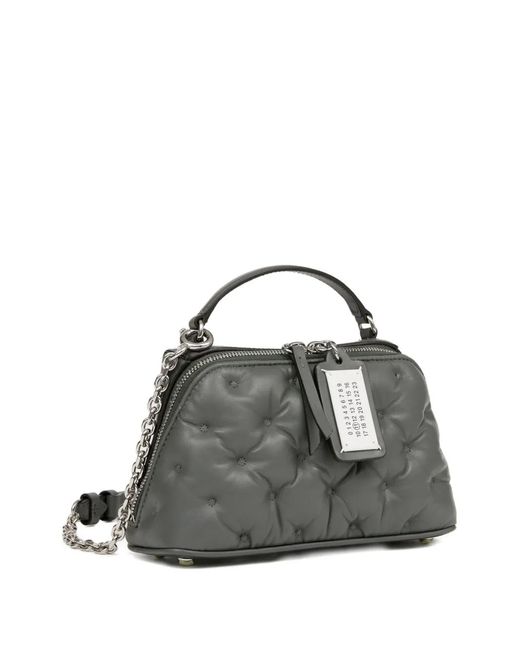 Maison Margiela Black Glam Slam Trapezoid Shoulder Bag