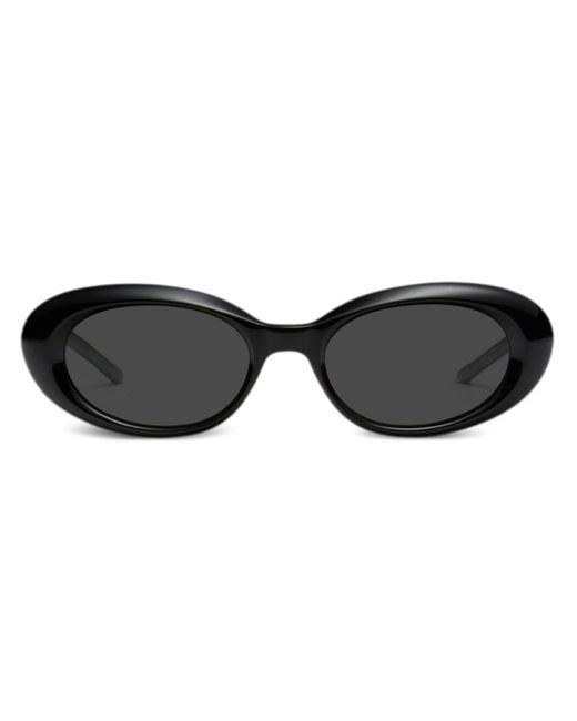 Gentle Monster Black Molta 01 Oval-frame Sunglasses