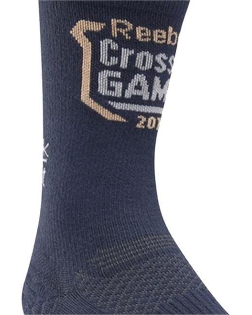 Reebok Blue Crossfit Games Engineered Socks for men