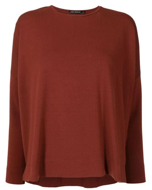 Lenny Niemeyer T-Shirt Met Verlaagde Schouders in het Red