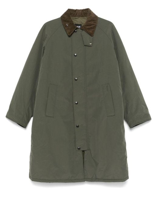 メンズ Barbour Exmoor コート Green