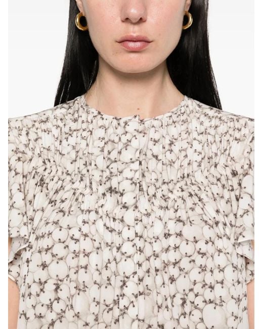 Isabel Marant White Synda Blouse