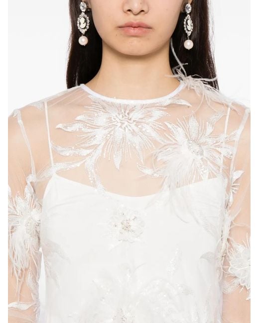 Macgraw White Baby Birdy Dress