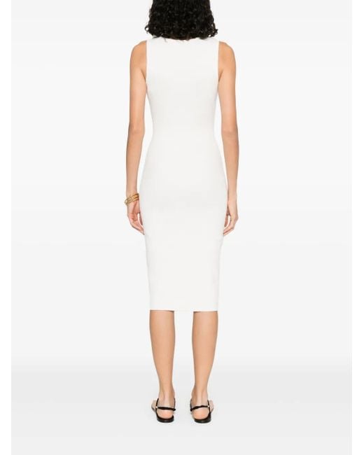 Sir White Cut-Out Detailed Dress