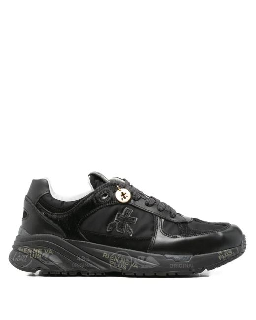 Premiata Black Mased Sneakers