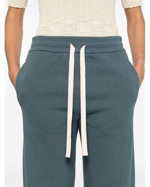Jil Sander Blue Elasticated-waistband Track Pants