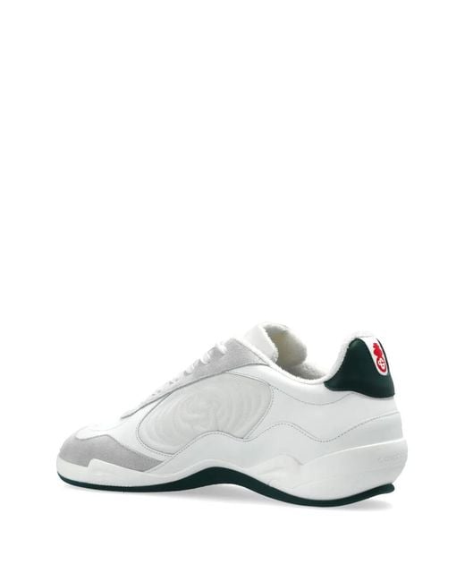 Casablanca White Sneakers mit Prägung