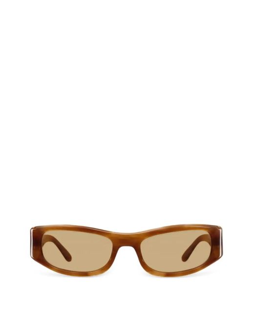 THISTLES Brown The Suede Sunglasses