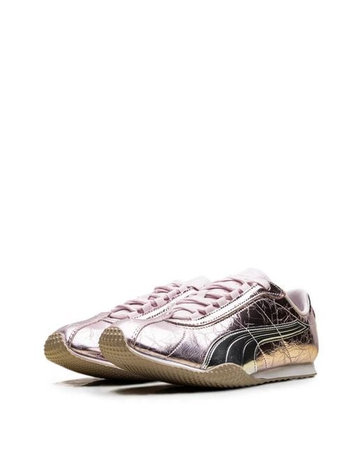 PUMA White H-Street Metallic Sneakers