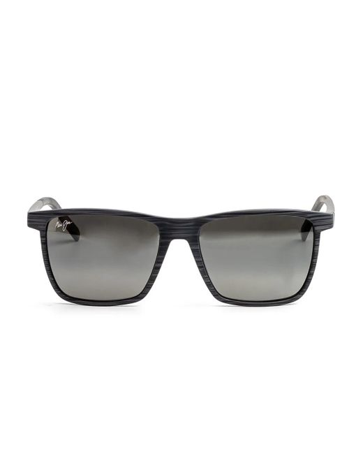 Gafas de sol con montura cuadrada Maui Jim de color Gray
