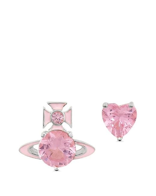 Vivienne Westwood Pink Millie Earrings