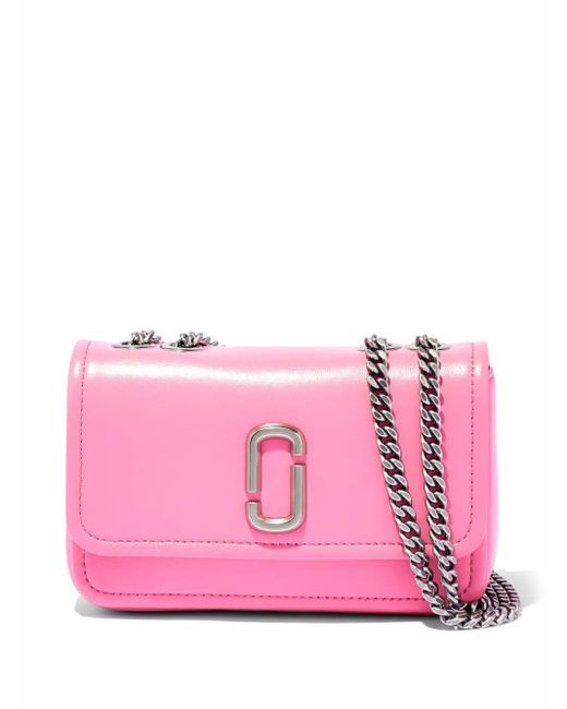 Marc Jacobs Leather The Glam Shot Mini Bag in Pink - Lyst