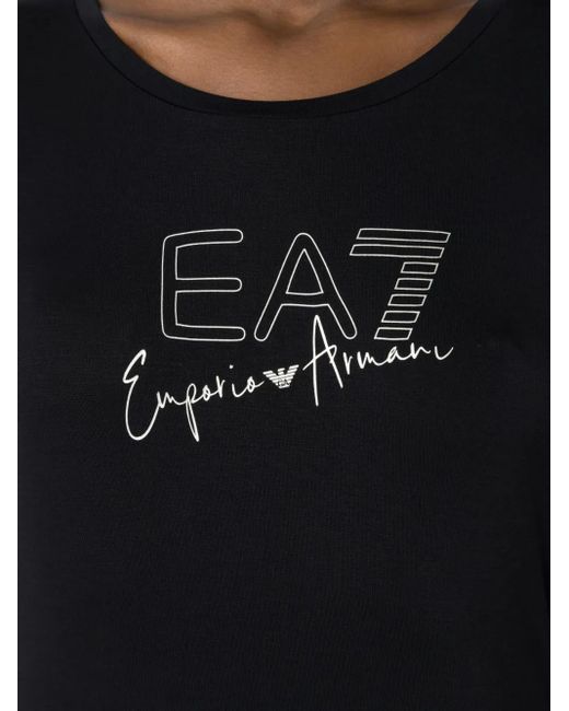 EA7 Black Logo T-shirt