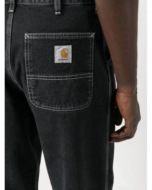 Carhartt Blue Simple Pant for men
