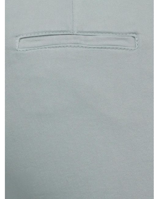 Marella Blue Mlsmaesta Logo-Patch Trousers