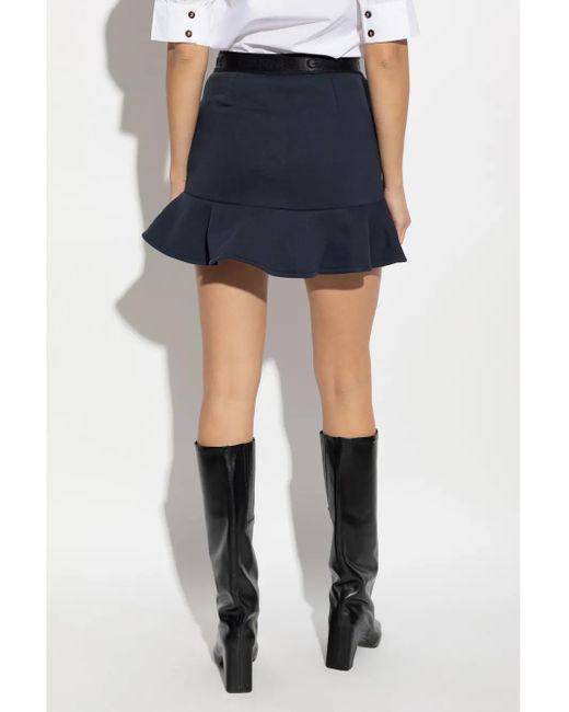Ganni Blue Skirt With Pockets