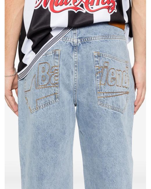 Badfriend Blue Denim Jeans for men