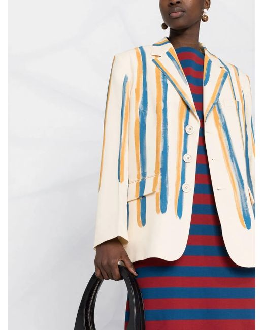 Marni Multicolor Single-breasted Jacket