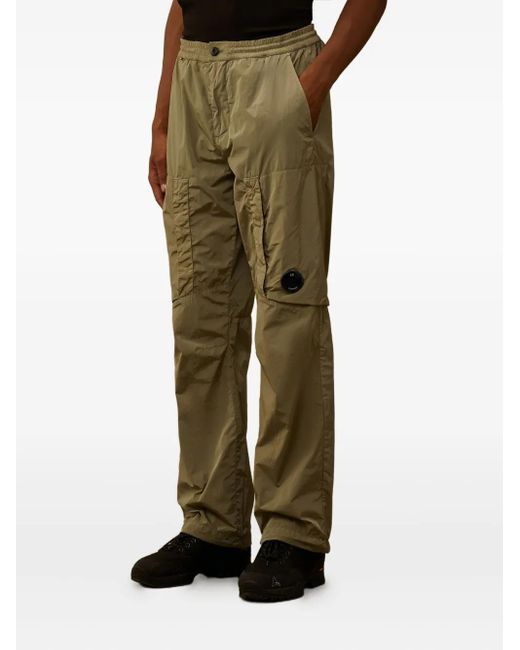 C.P. Company Chrome-R Lens Cargo Pants in Green for Men | Lyst