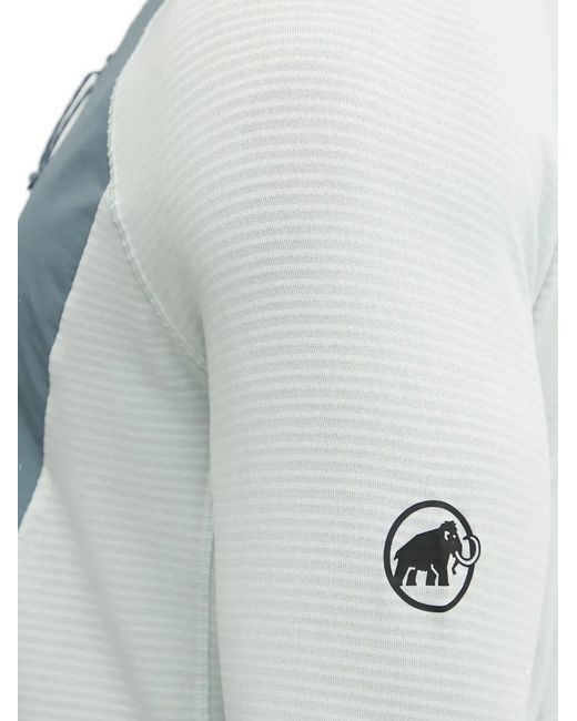 Mammut Gray Pull Aenergy Ligh À Rayures for men
