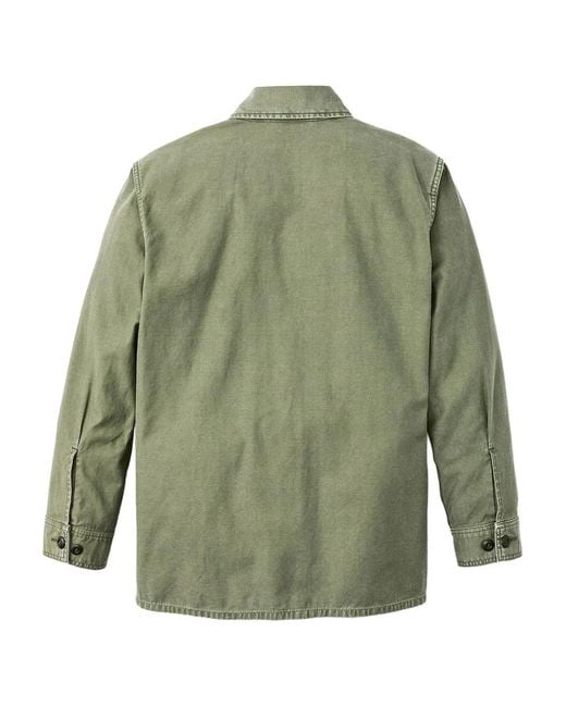 Filson Green Double-Pocket Jacket for men