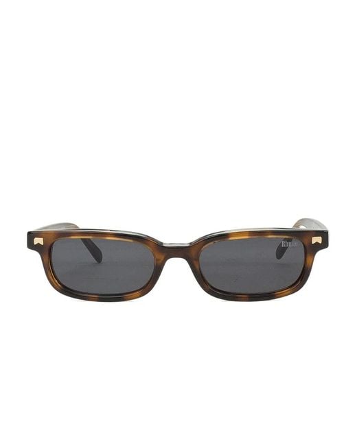 Rhude Gray Tobac Frames Sunglasses for men