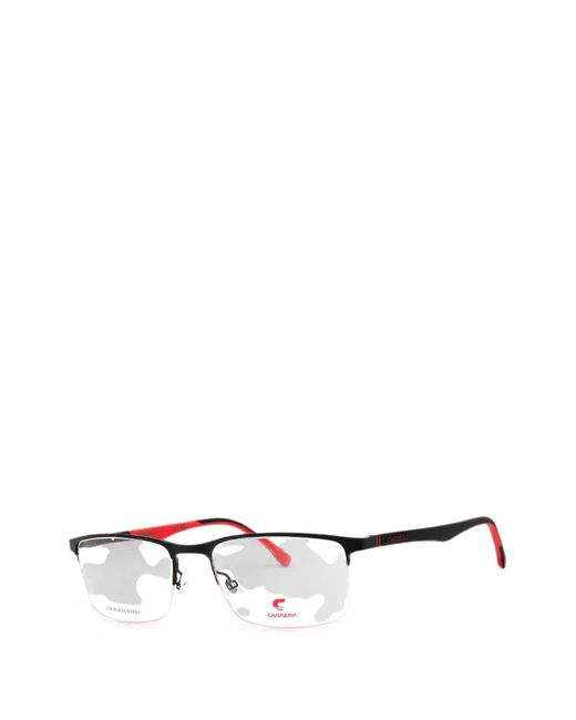 Carrera White Rectangle-Frame Glasses for men